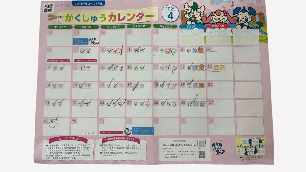 Z会　計画表